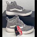 Vans Shoes | New Vans Ultrarange Mte High Froat Gray White Sneaker Boot All Weather Size 5.5 | Color: Gray/White | Size: 5.5