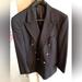 Burberry Suits & Blazers | Burberry Double Breasted Sport Coat 100% Wool In Classic Black Size 44 Regular | Color: Black | Size: 44r