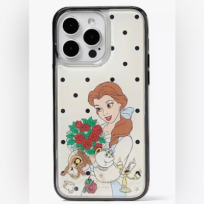 Kate Spade Accessories | Disney X Kate Spade New York Beauty And The Beast Iphone 14 Pro Max Case | Color: Black/White | Size: Os