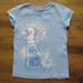 Disney Shirts & Tops | Disney Store Frozen Elsa Girl's T-Shirt Xs 4 | Color: Blue | Size: 4g
