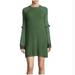 Free People Dresses | Free People | Zou Bisou Knit Sweater Dress | Color: Green/Pink | Size: M