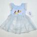 Disney Dresses | Disney Princess Pippa & Julie Dress 12 Month. New With Tags | Color: Blue | Size: 12mb