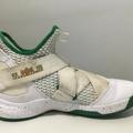 Nike Shoes | Nike Lebron Soldier 12 Svsm Home Men's Shoes Size 9 Irish White Vincent St. Mary | Color: Green/White | Size: 9