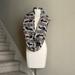 Anthropologie Accessories | Anthropologie Do Everything In Love Os Infinity Graphic Scarf | Color: Black/Gray | Size: Os