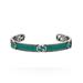Gucci Jewelry | Gucci Green Interlocking G Cuff Bracelet | Color: Green | Size: Os
