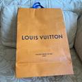 Louis Vuitton Bags | Louis Vuitton Paper Bag Fits Shoes And Pocket Bag. | Color: Orange | Size: Os