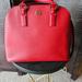 Tory Burch Bags | Authentic Tory Burch Women’s Open Dome Satchel In Red | Color: Red | Size: Os