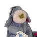 Disney Toys | Disney Store 10” Eeyore Plush Stuffed Animal Removable Tail & Butterfly On Nose | Color: Blue/Pink | Size: 10 Inches