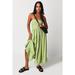 Free People Dresses | Free People Evelyn Eyelet Midi Dress | Color: Green | Size: S