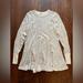 Free People Dresses | Free People Long Sleeve Babydoll Dress Cream Size Extra Small | Color: Cream | Size: Xs