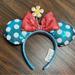 Disney Accessories | Disney Parks Shanghai Disneyland Blue Minnie Mouse Ears | Color: Orange | Size: Os