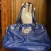 Coach Bags | Bright Royal Blue Leather Coach Purse. Gently Used. Very Clean Interior. | Color: Blue | Size: Os