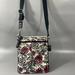 Coach Bags | Coach Poppy Graffiti Sateen Floral Daisy Patent Crossbody Bag | Color: Black/Red | Size: Approx. 7'' W X 8.25'' H