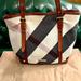 Burberry Bags | Burberry Tote Bag With Dust Bag In Good Condition. | Color: Brown/Tan | Size: Os