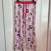 Disney Intimates & Sleepwear | Disney Princess Pink Fleece Pajama Pants | Color: Pink | Size: Xs