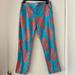 Lilly Pulitzer Pants & Jumpsuits | Euc Lilly Pulitzer Coral Siesta Pants 8 | Color: Blue/Red | Size: 8