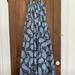 J. Crew Dresses | J Crew Collection Paisley Halter Dress | Color: Blue | Size: 8