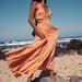 Free People Dresses | Free People Auralie Maxi Dress Orange Large L New Nwt | Color: Orange | Size: L