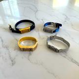 Tory Burch Jewelry | Lot Of 4 Tory Burch Fitbit Bracelets | Color: Gold/Silver | Size: Os