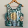 Disney Tops | Euc Avatar Pandora Tank From Disney World, Sz L | Color: Tan | Size: L