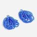 J. Crew Jewelry | J. Crew Blue Beaded And Crystal Post Earrings | Color: Blue | Size: 2-3/4"