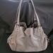 Coach Bags | Authentic Coach Edie Shoulder Bag 42 With Rivets Gray Leather (Very Loved) | Color: Gray | Size: Os