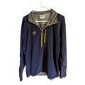 Columbia Jackets & Coats | Columbia Omniheat Thermal Comfort Half Zip Up Fleece Jacket In A Size L | Color: Blue/Orange | Size: L