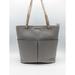 Michael Kors Bags | Michael Kors Pebbled Genuine Leather Pockets Large Tote Bag - Gray | Color: Gray | Size: Large