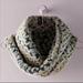 Anthropologie Accessories | Anthropologie Remy Cowl Scarf Black Nwt | Color: Black/Gray | Size: Os