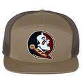 Nike Accessories | Florida State Seminoles 3d Snapback Seven-Panel Trucker Hat- Pale Khaki/ Loden | Color: Black | Size: Os