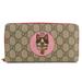 Gucci Accessories | Gucci 506279 Gg Supreme Long Wallet Pvc Women's Gucci | Color: Brown | Size: Os