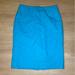 J. Crew Skirts | J.Crew No.2 Pencil 100% Wool Skirt Size 6 | Color: Blue | Size: 6