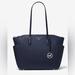 Michael Kors Bags | Marilyn Medium Saffiano Leather Tote Bag | Color: Blue | Size: Os