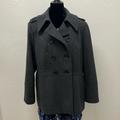 Michael Kors Jackets & Coats | Micheal Kors Beautiful Gray Womans Size Xl Double Breasted Pea Coat | Color: Gray | Size: Xl