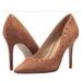 Michael Kors Shoes | Michael Kors Women's Blaze Pump Studs Suede Nwob Sz. 10 | Color: Tan | Size: 10