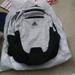 Adidas Bags | Adidas Bookbag/ Backpack Sz Est 18x21x4 $39+ Free | Color: Black/White | Size: Sz Est 18x21x4 $39
