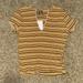Urban Outfitters Tops | Brand New Urban Outfitters Bdg Top | Color: Brown/Orange/White/Yellow | Size: S