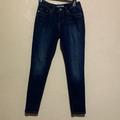 Levi's Jeans | Levi's Denim Jeans Blue Mid Rise Skinny Legging 7 S Junior Embroidered Pockets | Color: Blue | Size: 7j