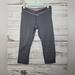 Lululemon Athletica Pants & Jumpsuits | Lululemon S8 Skinny Leg Capri Leggings | Color: Gray/Pink | Size: 8