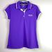 Adidas Tops | Adidas Golf Women's Purple Short Sleeve Polo Shirt Size Medium | Color: Purple/White | Size: M