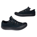 Converse Shoes | Converse All Star Shoes Womens 6 Black On Black Canvas Glitter Laces Low Tops | Color: Black | Size: 6