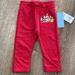 Disney Bottoms | Disney Mickey Mouse Holiday Pants, 12m | Color: Red | Size: 12mb