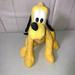 Disney Toys | Disney Pluto Mickey Mouse Puppy Dog Tongue Out Floppy Ears Plush Doll Figure Toy | Color: Yellow | Size: 8”