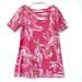 Lilly Pulitzer Dresses | Lilly Pulitzer Size Small Glamorous Life Shift Dress Floral Short Sleeve Pink | Color: Pink/White | Size: Sg