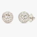 Kate Spade Jewelry | Kate Spade On The Dot Sphere Stud Earrings Silver | Color: Silver | Size: Os