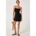 Anthropologie Dresses | Anthropologie Women's Slip Dress - Mini Black Dress - New Size 6 | Color: Black | Size: 6