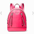 Michael Kors Bags | Brooklyn Extra-Small Pebbled Leather Backpack- Hot Pink | Color: Pink | Size: Os