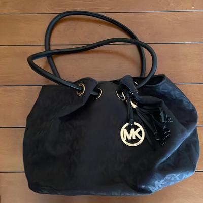 Michael Kors Bags | Black Mk Bag, Beautiful And In Excellent Condition | Color: Black | Size: Os