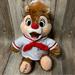 Disney Toys | Dale From Chip And Dale Disney Cruise Line 9” Plush Stuffed Sailor Collectible | Color: Brown/Tan | Size: 9”