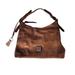 Dooney & Bourke Bags | Euc Dooney & Bourke Brown Snakeskin Style Shoulder Bag Handbag Purse | Color: Brown/Tan | Size: Os